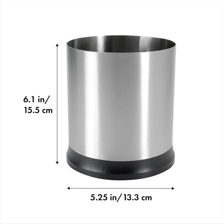 Juego de soporte giratorio de acero inoxidable OXO Good Grips y soporte para utensilios - imagen 2
