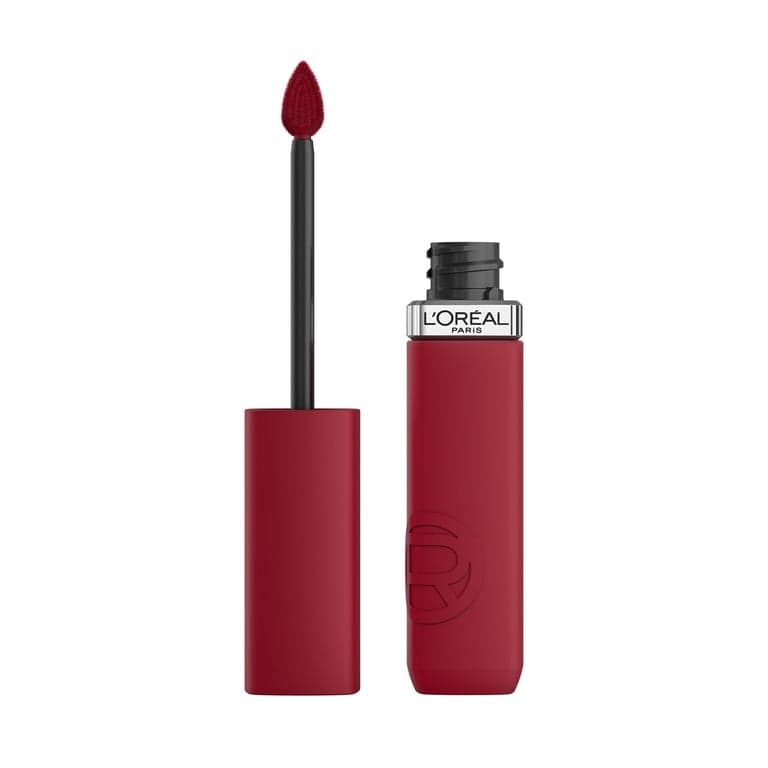 L'Oreal Paris Infallible Matte Resistance Lápiz Labial Líquido, hasta 16 Horas de Duración, Le Rouge 420, 0.16 Fl Oz