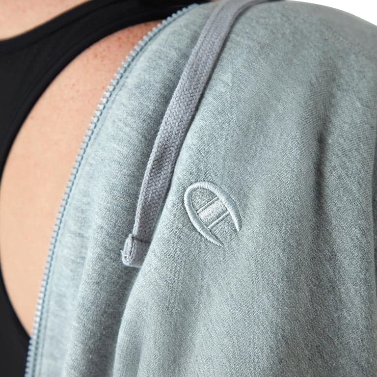 Sudadera con capucha y cremallera completa Champion para mujer, Powerblend, forro polar, sudadera con capucha para mujer (tallas grandes disponibles) - imagen 4
