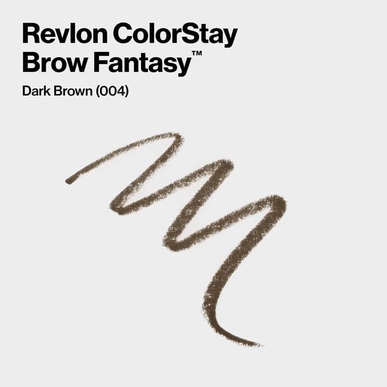 Revlon ColorStay Brow Fantasy Lápiz y Gel, 004 Dark Brown - imagen 2