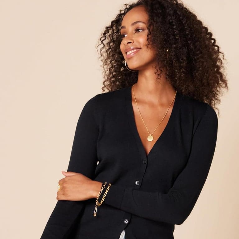 Suéter cárdigan ligero Amazon Essentials para mujer - imagen 3