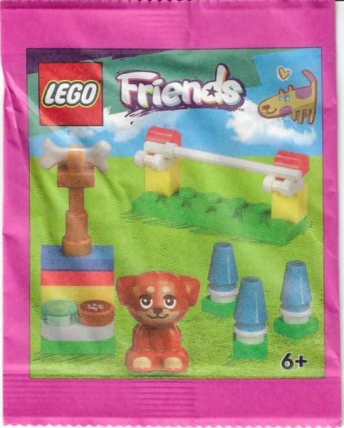 Set de accesorios LEGO Friends: Mini set de juegos para cachorros (Aira) (28 piezas) Edades 6+