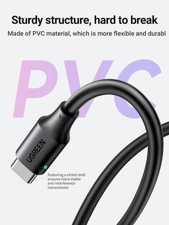 UGREEN USB C to USB C Cable 2M - imagen 5