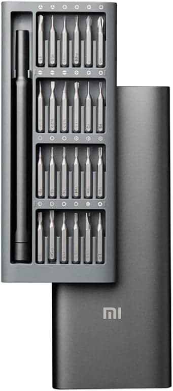 Juego de destornilladores de precisión Xiaomi Mi, juego de 24 puntas magnéticas, juego de herramientas de destornillador de bolsillo, kit de mini destornilladores, kit de herramientas de reparación para electrónica