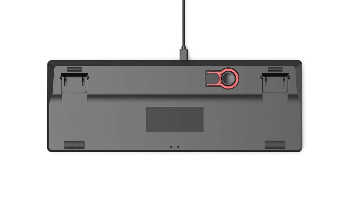 Teclado de juego personalizado GLORIOUS - GMMK 85% TKL - mecánico con cable USB C - Interruptores y teclas RGB intercambiables en caliente - Placa superior de metal negro - imagen 4