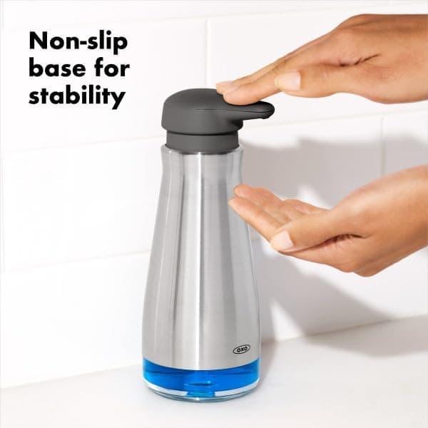OXO Good Grips Dispensador de Jabón de Acero Inoxidable para Encimera - imagen 2