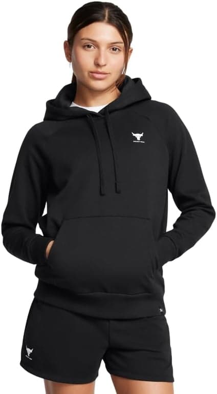 Under Armour Women's Project Rock Rival Fleece Hoodie