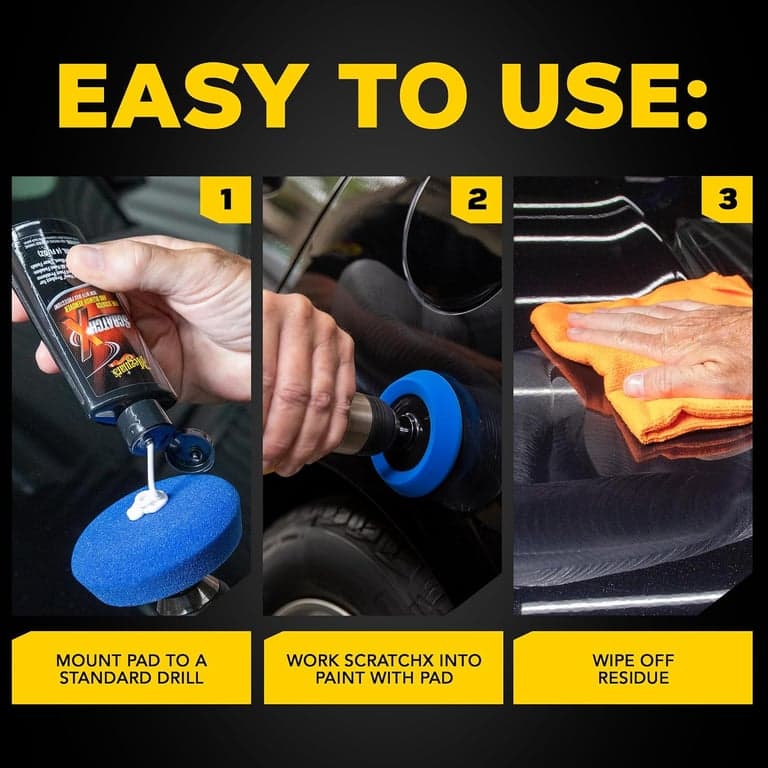 Meguiar's Quik Eraser Kit, removedor de arañazos para vehículos, kit de 3 piezas - imagen 5