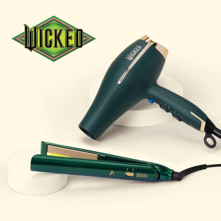 Plancha para el cabello Wicked Elphaba de Conair, alisador de cabello de 1 pulgada - imagen 4
