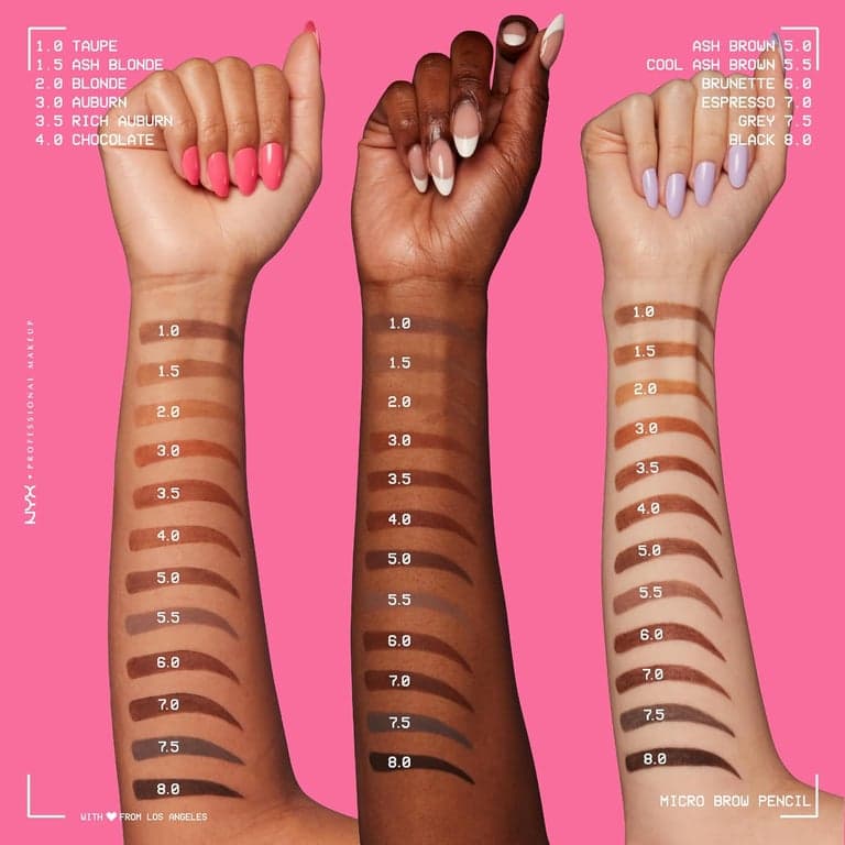 NYX PROFESSIONAL MAKEUP Lápiz Micro Brow, de Cejas Preciso - Espresso - imagen 5