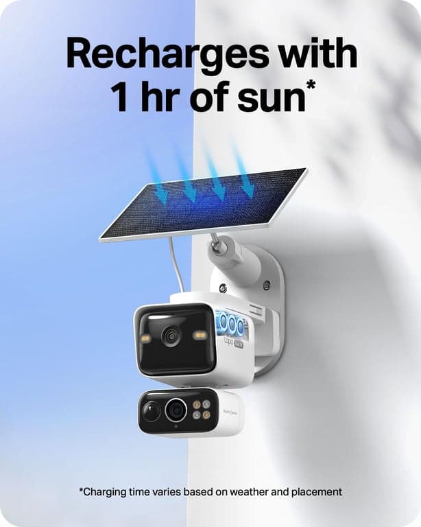Tapo 2K Cámara de Seguridad con Batería, Lente Dual Panorámica/Inclinación c/Solar, C645D KIT - imagen 5