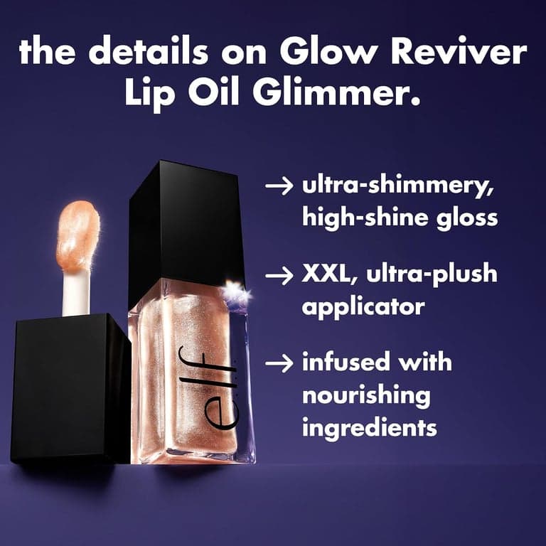 e.l.f. Glow Reviver Lip Oil, Candy Coded - imagen 3