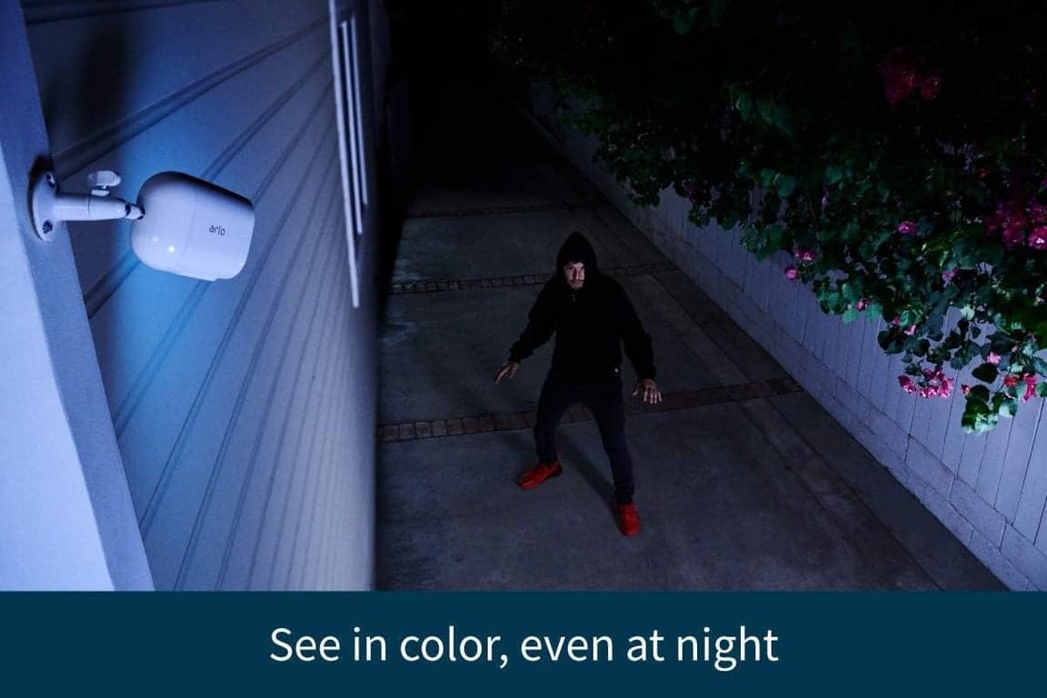 ARLO Arlo VMC2030-100NAR Essential Spotlight Wireless 1080p Camera - White, Motion Only (Renewed) - imagen 5