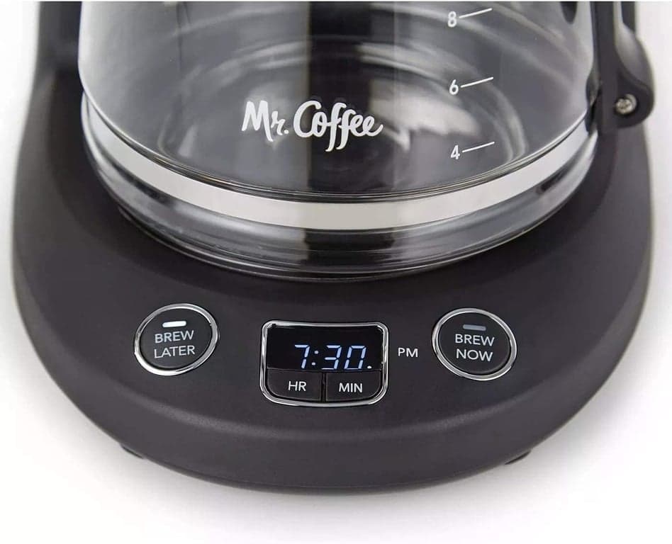 Cafetera programable Mr. Coffee® de 12 tazas, prepara ahora o más tarde - imagen 4