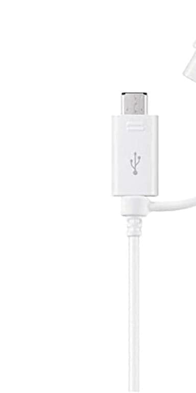 Cable de carga para smartphone Samsung de datos 2 vías 2 en 1 original Carga rápida Micro USB Tipo C - vista alternativa