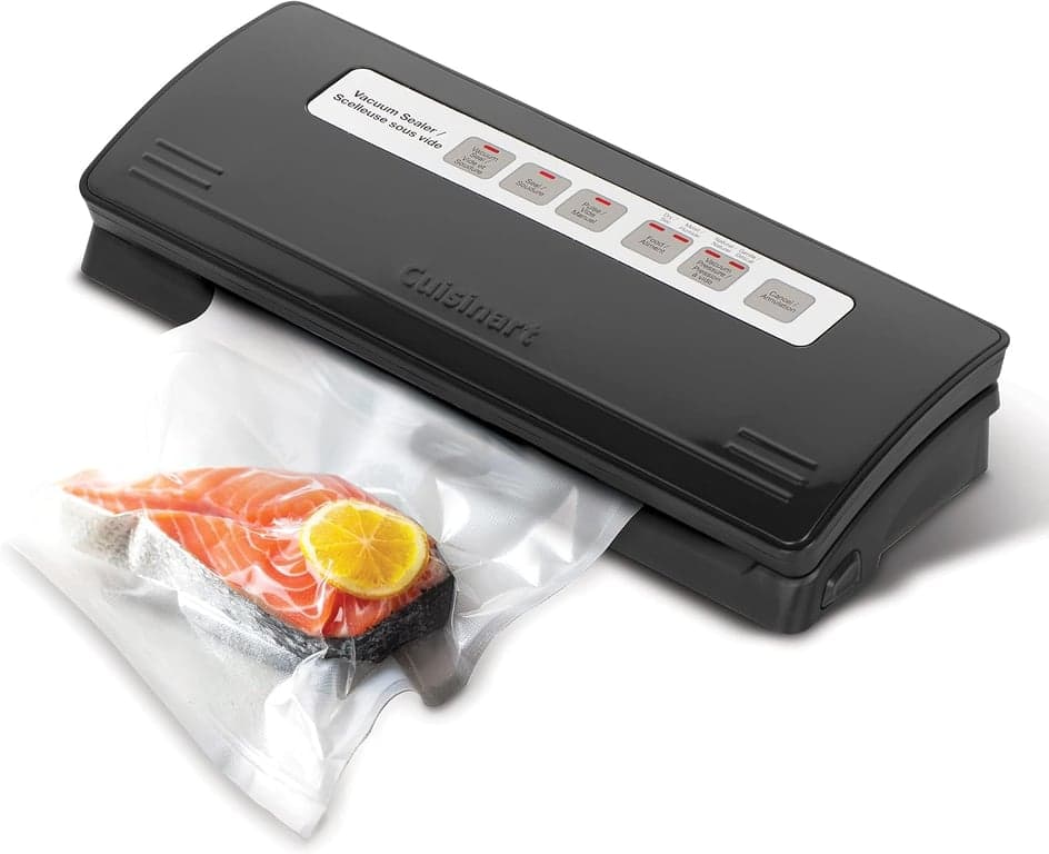 Cuisinart VS-200C Sellador de Alimentos al Vacío de Un Toque