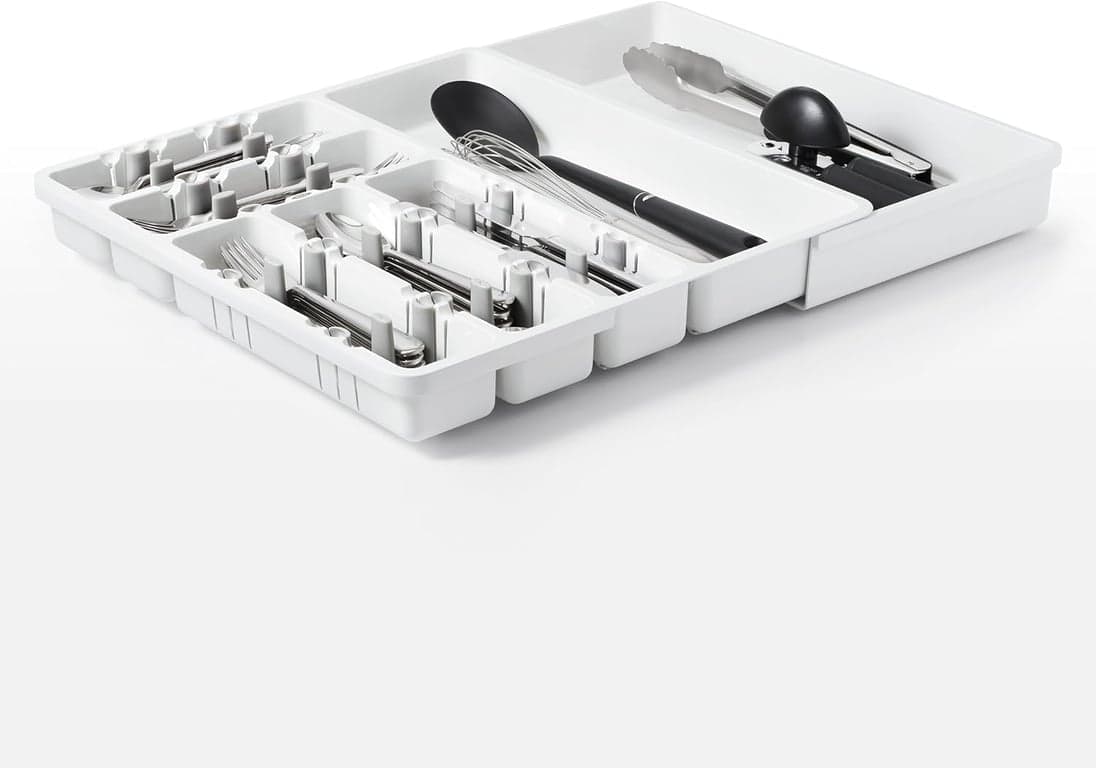 OXO Good Grips Organizador de Utensilios Grande Expandible - Blanco - imagen 4