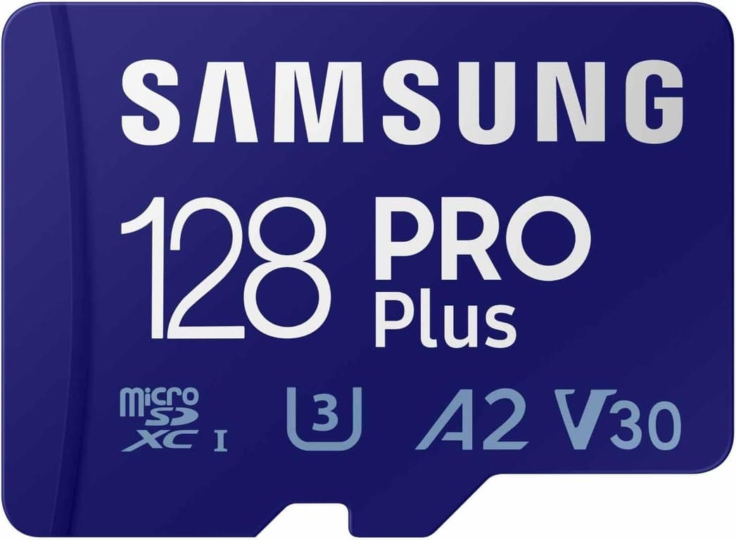 Tarjeta de memoria microSDXC Samsung PRO Plus de 128 GB + lector, hasta 180 MB/s - vista alternativa