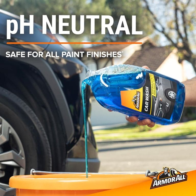 Concentrado de jabón para lavado de autos Armor All, lavado a mano o con cañón, 64 oz líquidas, 4 unidades - imagen 2