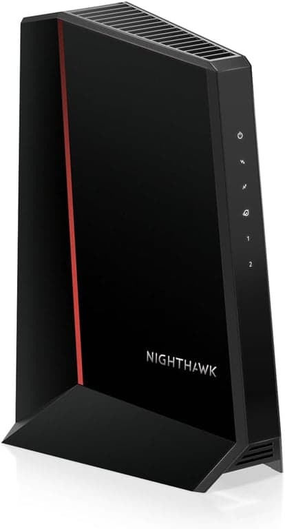 NETGEAR Nighthawk DOCSIS 3.1 Módem de Cable de División Media/Alta (CM2500-1AZNAS) – Aprobado para las Velocidades Más Rápidas de Hoy - Funciona con Todos los Proveedores de Incl. Xfinity, Spectrum, Cox - Planes de hasta 2Gbps (Renovado)