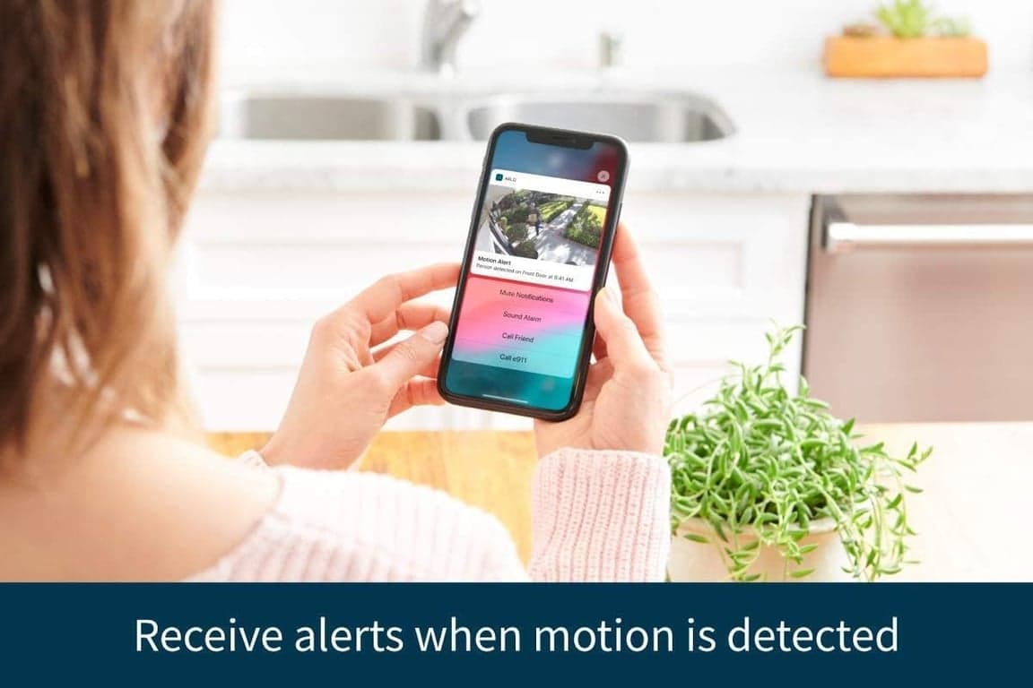ARLO Arlo VMC2030-100NAR Essential Spotlight Wireless 1080p Camera - White, Motion Only (Renewed) - imagen 4