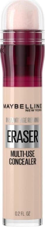Maybelline Instant Age Rewind Eraser Dark Circles Treatment Multi-Use Concealer, 110, 1 unidad (el empaque puede variar)