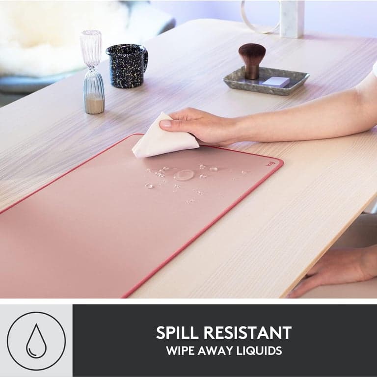 Logitech Studio Series Desk Mat Grande 28x12 Pulgadas - Rosa Oscuro - imagen 3