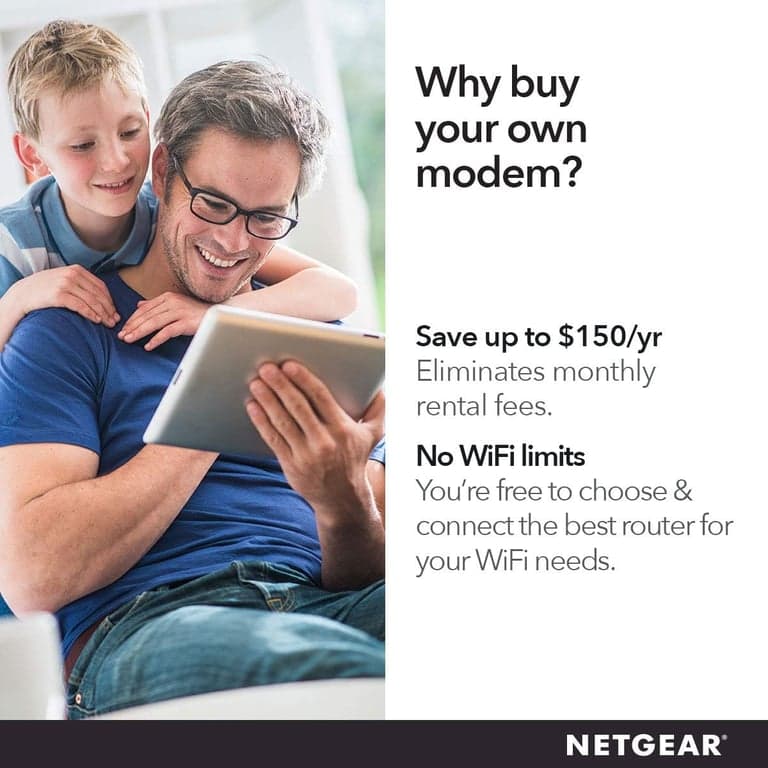 Módem de cable NETGEAR DOCSIS 3.1 (CM1000) Gigabit, compatible con todos los principales proveedores de cable, incluidos Xfinity, Spectrum, Cox, para planes de cable de hasta 1 Gbps - imagen 4