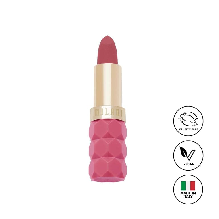 Milani Color Fetish Matte Lipstick para mujer Larga duración de labios - Peony - vista alternativa