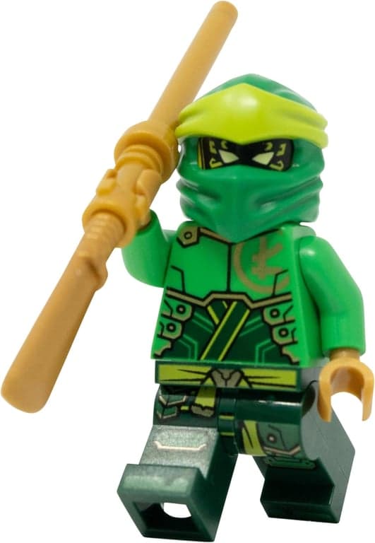 LEGO Ninjago Dragons Rising Temporada 2: Minifigura de Lloyd con Báculo con Cuchillas