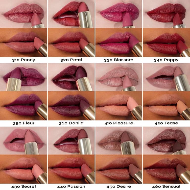 Milani Color Fetish Matte Lipstick para mujer Larga duración de labios - Peony - imagen 6