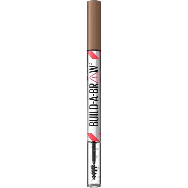 Maybelline Build-A-Brow Lápiz de Cejas 2 en 1 y Gel Sellador de Cejas, Maquillaje de para de Aspecto Real y Más Voluminosas, Marrón Suave, 1 Unidad - imagen 6