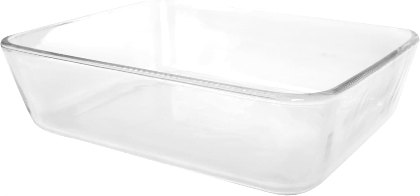 Pyrex 7212 Recipientes de almacenamiento de alimentos de vidrio transparente de 11 tazas (paquete de 2) - Hecho en EE. UU. - vista alternativa