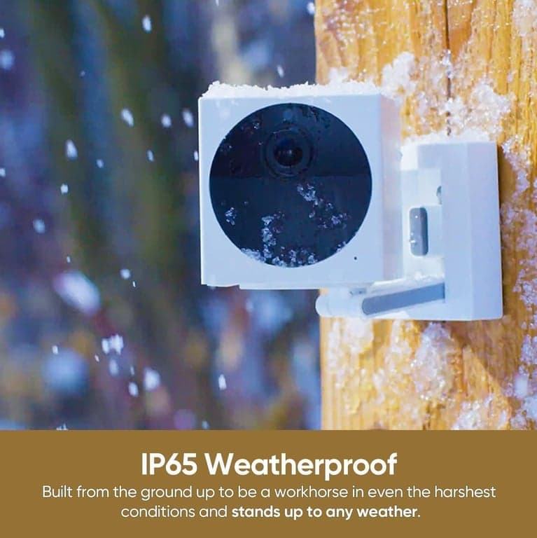 Wyze Cam Outdoor Starter Bundle v2 (1 cámara + estación base) - Cámara de seguridad inalámbrica HD 1080p para el hogar, alimentada por batería, clasificación IP65, visión nocturna a color, audio bidireccional, compatible con Alexa y Google - imagen 3