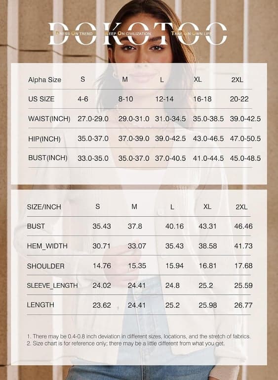 Dokotoo Cárdigans de suéter para mujer con cuello en V, tejido ligero, atuendos de otoño 2026 | Manga larga, abotonado, punto trenzado, encogimientos de hombros, tops de verano, cárdigan casual, tela ligera, color sólido - imagen 5