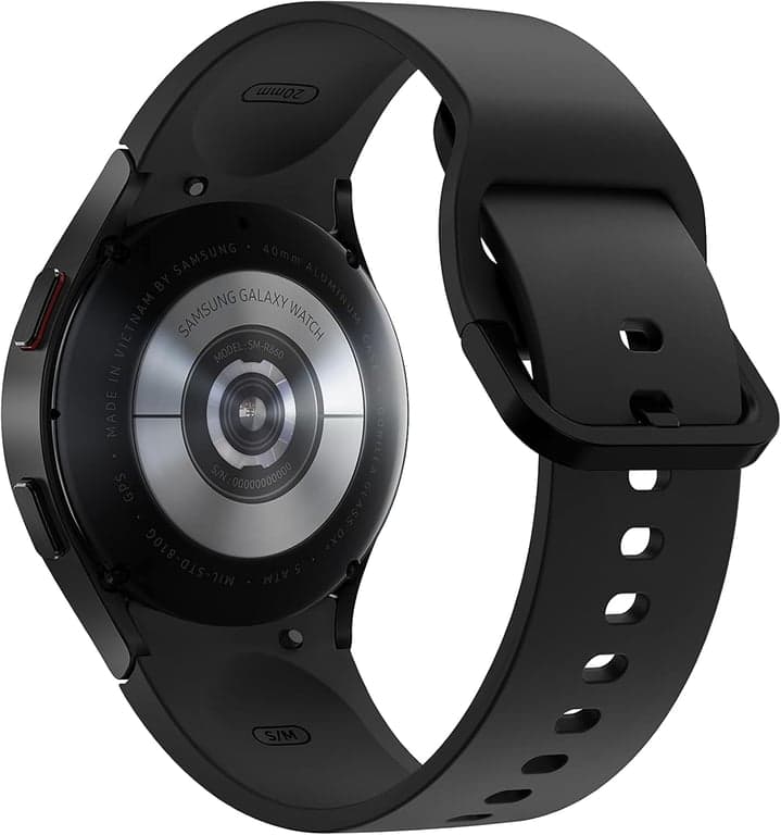 Samsung Electronics Galaxy Watch 4 40mm Smartwatch con Monitor de ECG Rastreador para Salud Fitness Correr Ciclos de Sueño GPS Detección de Caídas Bluetooth Versión de EE. UU. - (Negro) (Renovado) - imagen 3