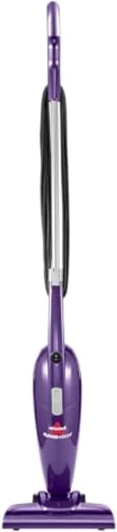 Bissell 2033 Featherweight Stick Aspiradora sin Bolsa Ligera y Escoba Eléctrica con Herramienta para Grietas para Suelos Duros y Alfombras, Azul