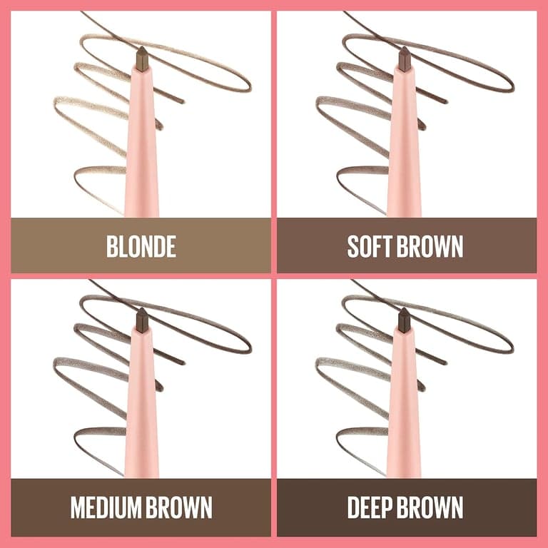 Lápiz definidor de cejas Maybelline Total Temptation, Rubio, 1 unidad - imagen 4