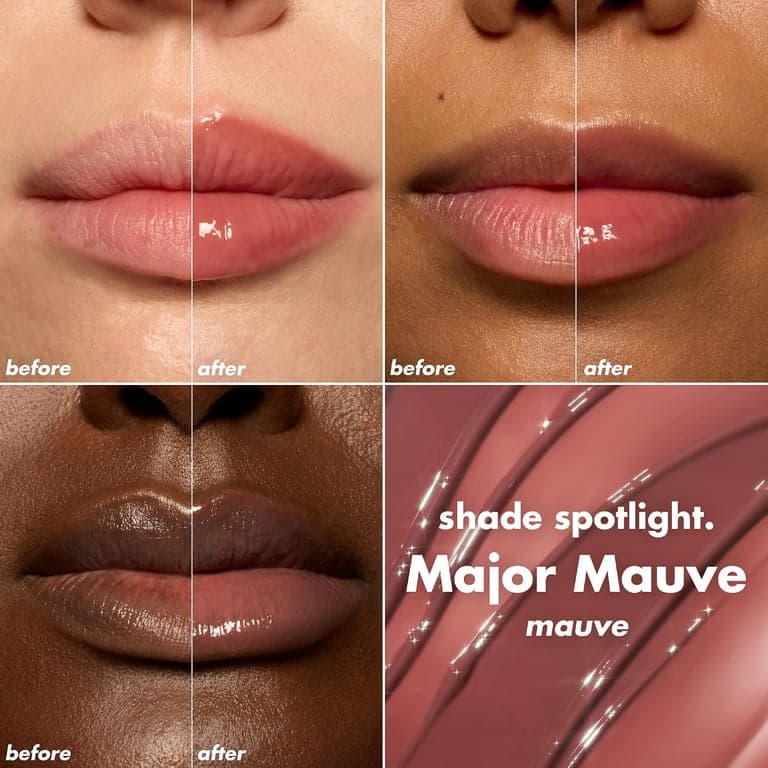e.l.f. Glow Reviver Plumping Lip Oil, Major Mauve - vista alternativa
