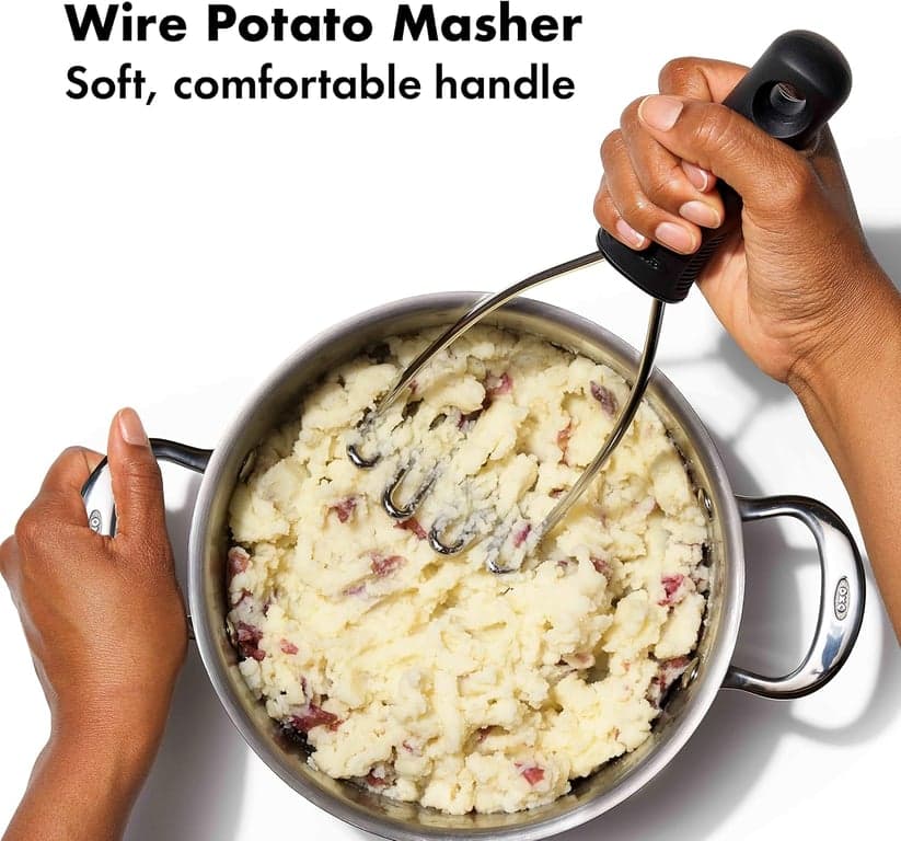 Juego de utensilios de cocina esenciales OXO Good Grips de acero inoxidable de 4 piezas - imagen 3
