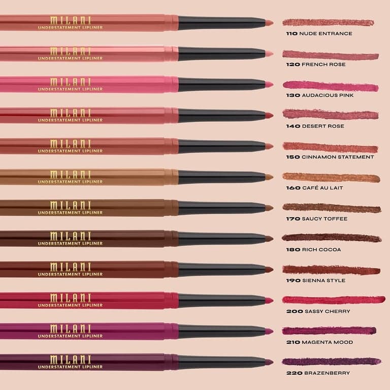 Milani Understatement Lip Liner Pencil - Retráctil - Nude Entrance - vista alternativa