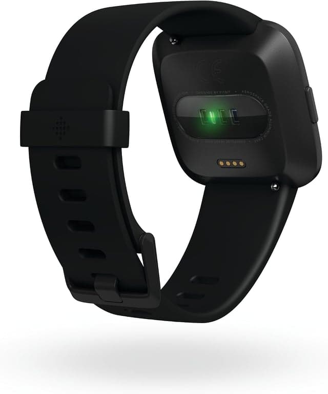 Reloj inteligente Fitbit Versa, Negro/Aluminio Negro, Talla única (Bandas S y L incluidas) - imagen 4