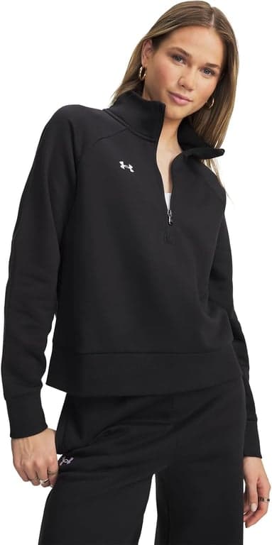 Sudadera de medio cierre de polar Rival para mujer de Under Armour - vista alternativa