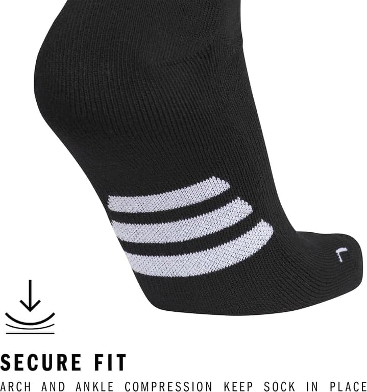 adidas Rivalry Over-the-Calf Soccer Socks 2 Pairs | Unisex, Paquete de 2, Zonas de impacto acolchadas, Soporte de arco y tobillo, Compresión segura, Ajuste por encima de la pantorrilla, Listas para partidos y entrenamientos - imagen 4