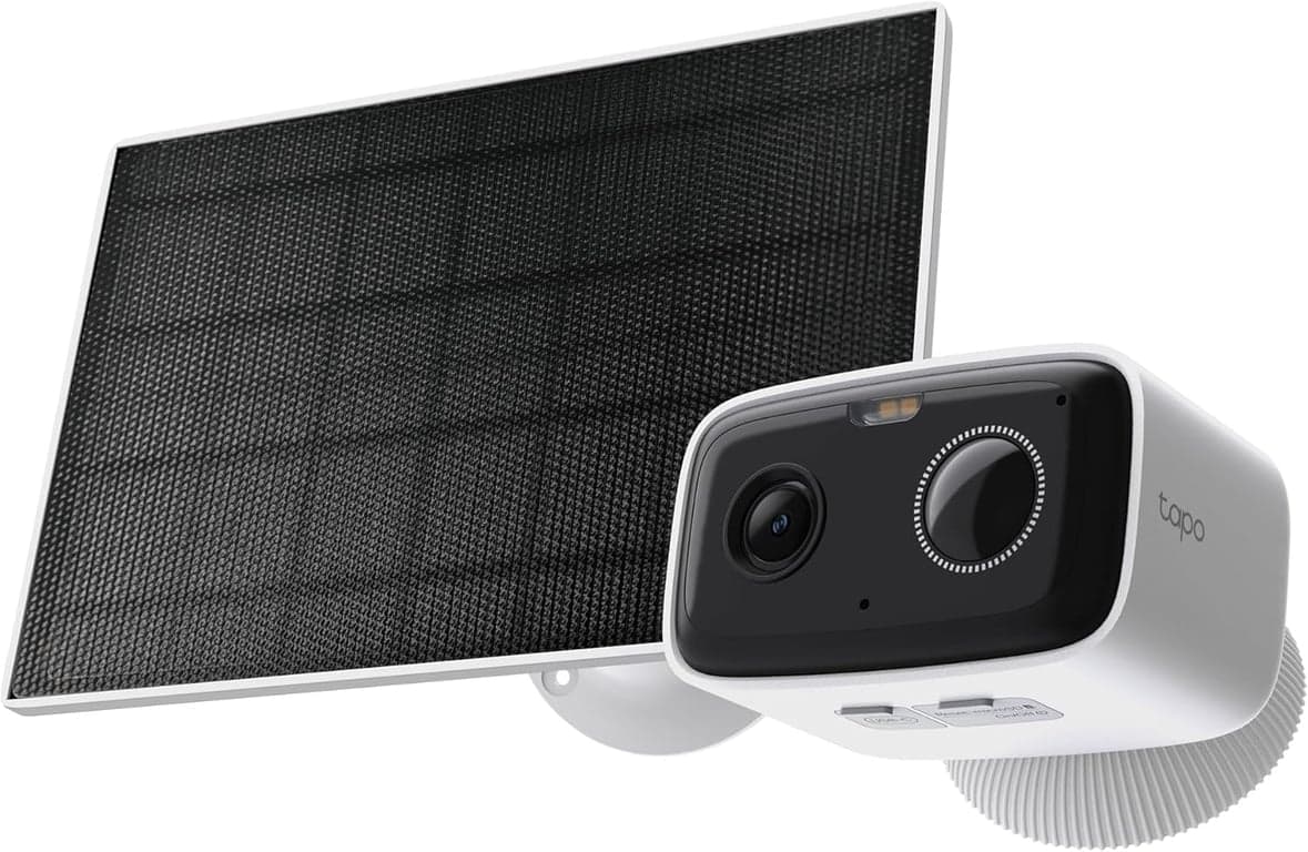 Tapo Cámara de seguridad con batería para exteriores 1080p con energía solar, C400 KIT