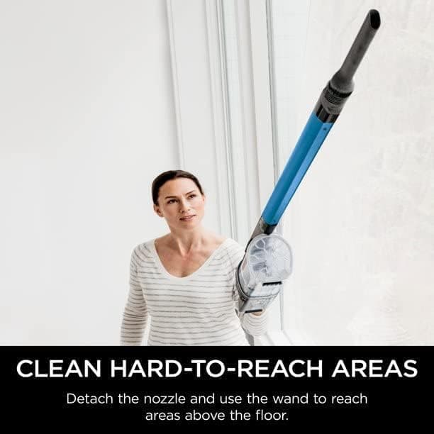 Aspiradora escoba inalámbrica Shark DuoClean Pet Ultra-Light - Azul (Renovada) - imagen 3