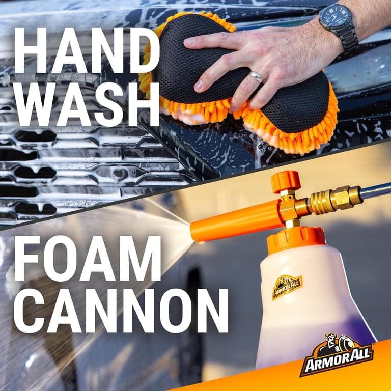 Concentrado de jabón para lavado de autos Armor All, lavado a mano o con cañón, 64 oz líquidas, 4 unidades - imagen 5