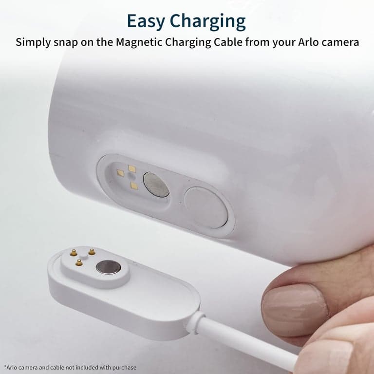 Batería recargable Arlo XL (blanca), accesorio certificado - Funciona con cámaras Pro 3/4/6/6 XL, Floodlight, Ultra 2/3, Pan Tilt Out, Essential Outdoor, Go 2 - imagen 2