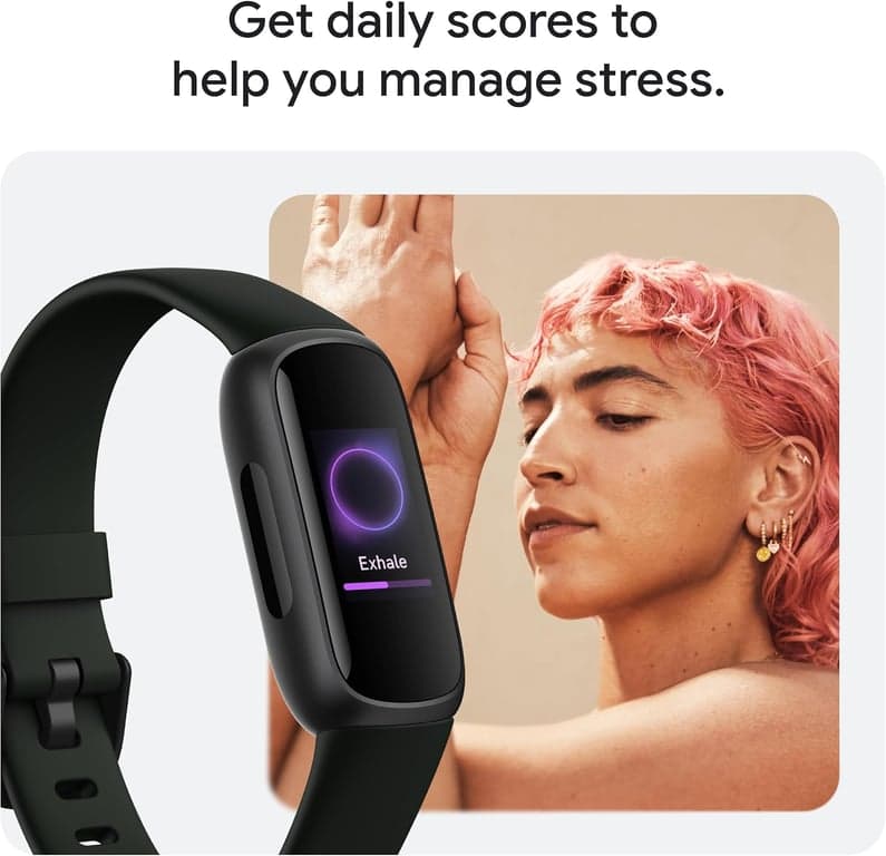 Google Fitbit Inspire 3 - Midnight Zen/Black - Bandas Pequeñas y Grandes - imagen 5