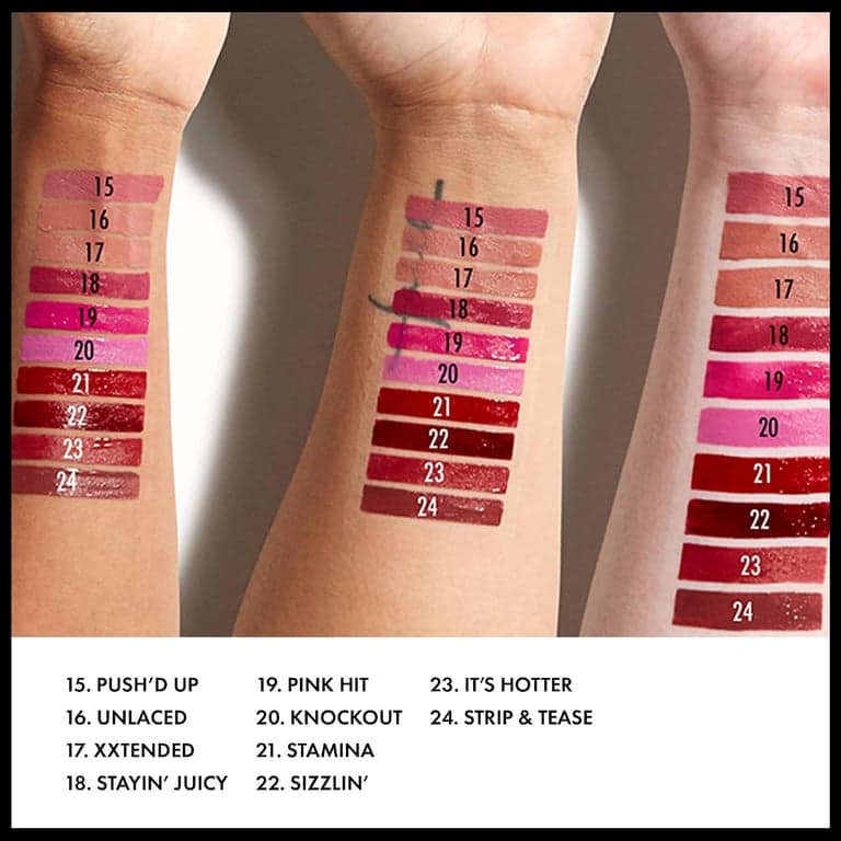 NYX PROFESSIONAL MAKEUP Labial Líquido Mate Lip Lingerie XXL - Warm Up (Rosa Rojo) - imagen 5